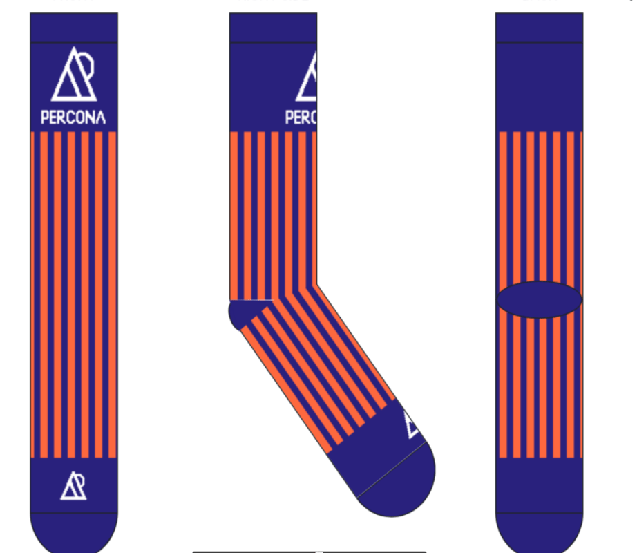 Percona Logo Socks