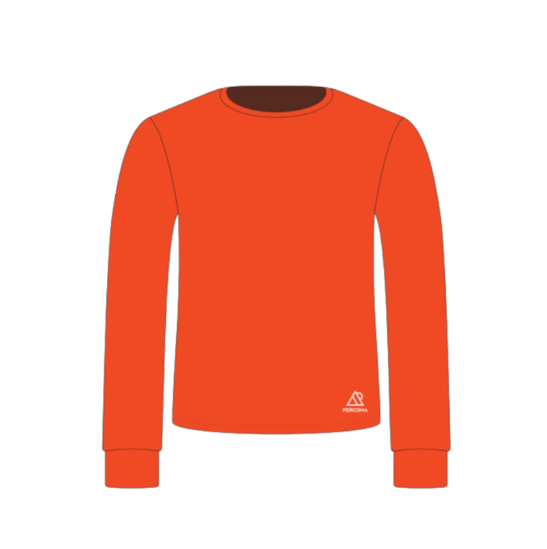 Percona Orange Men's Long Sleeve Shirt