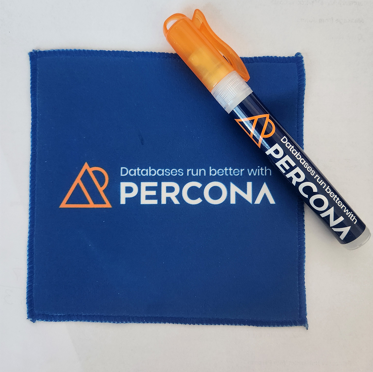 Percona Spray Cleaner + Microfiber Cloth Bundle