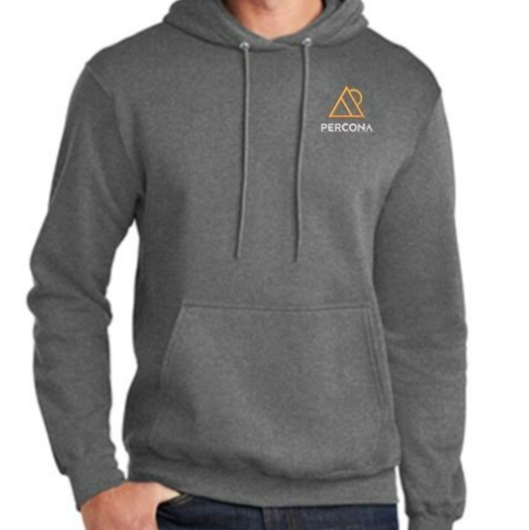 Percona Graphite Gray Hoodie Unisex